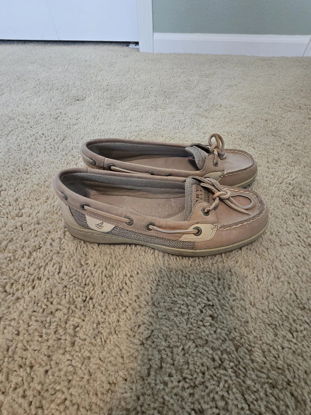 Sperry Women's Tan Leather Boat Shoes